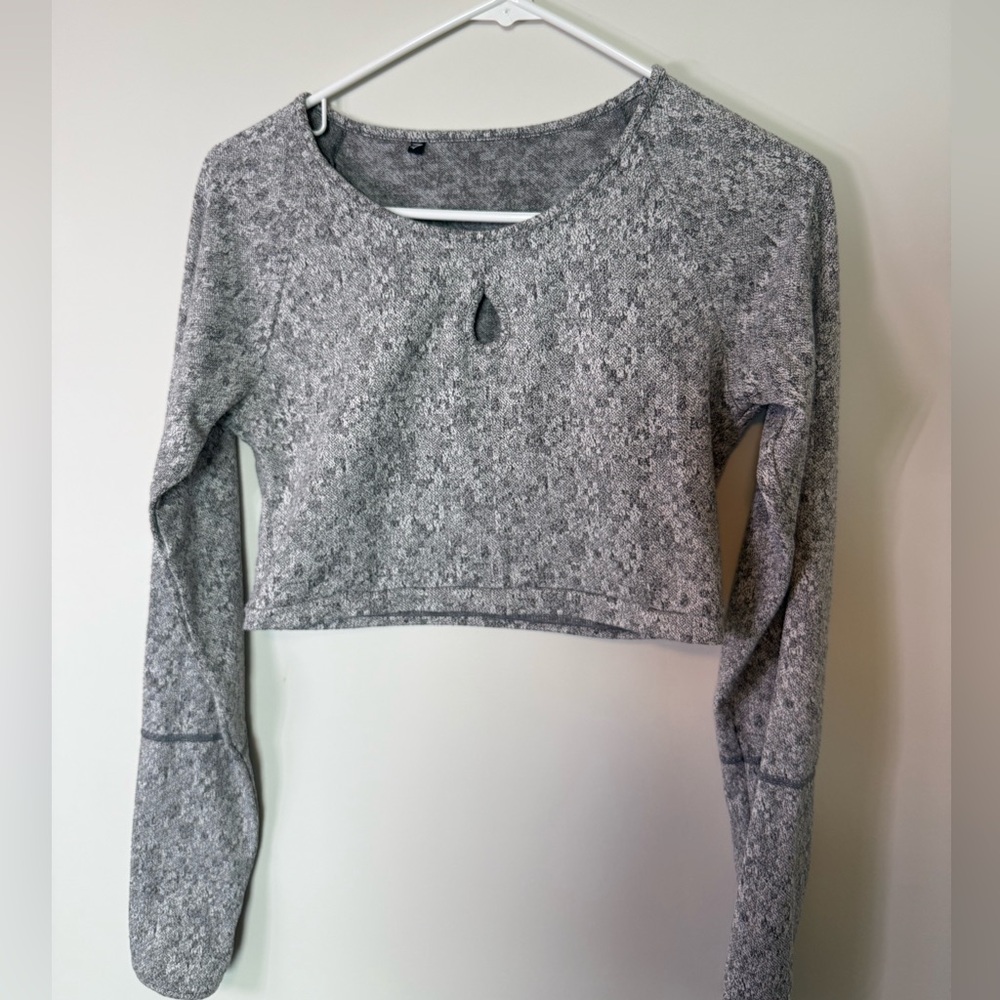 Gymshark Long Sleeve Cropped Top